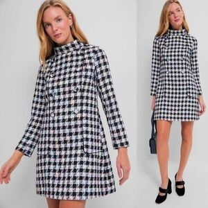 TUCKERNUCK Prismatic Tweed Radziwill Dress | S